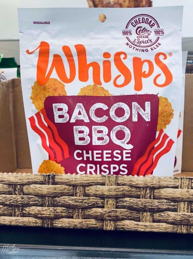 Keto snacks at walmart - Bacon BBQ Cheese Whisps