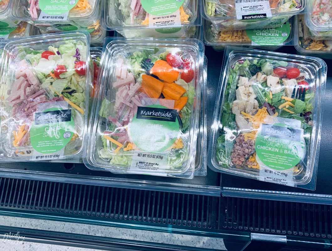 premade low carb salads at walmart