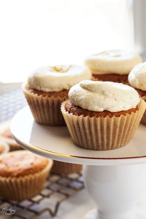 Keto Vanilla cupcakes