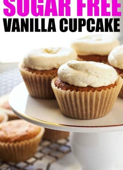 sugar free vanilla cupcakes