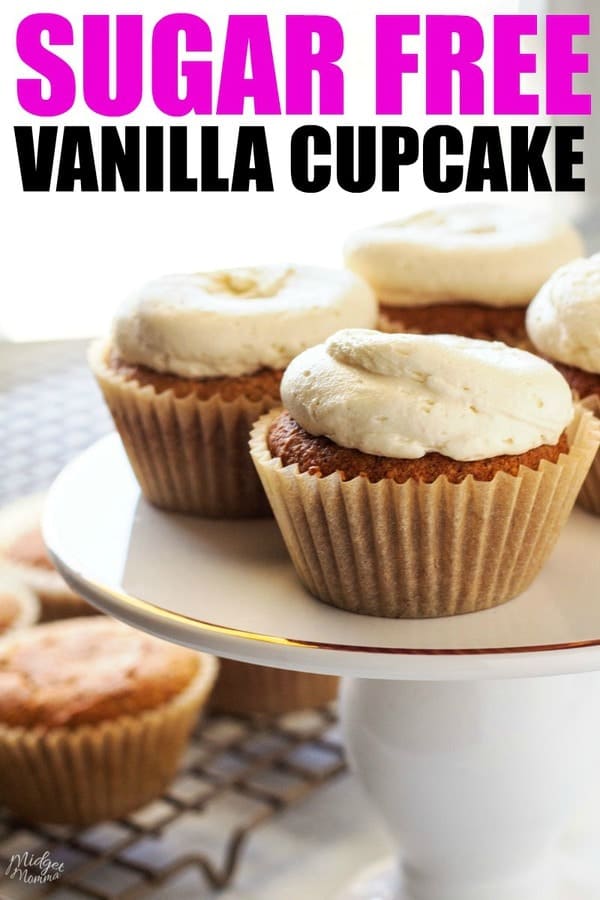 sugar free vanilla cupcakes