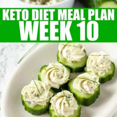 Week 10 Keto Diet Meal Plan