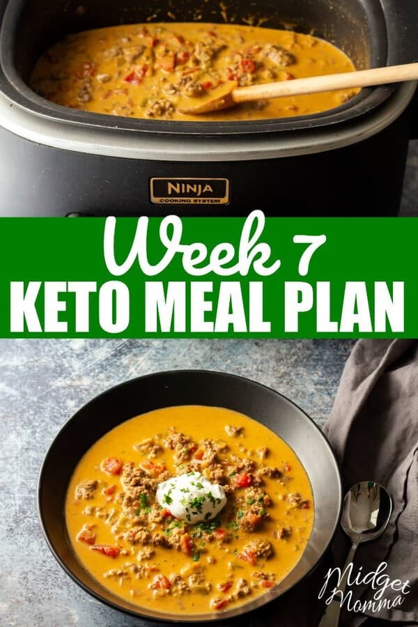 keto diet meal plan week 7