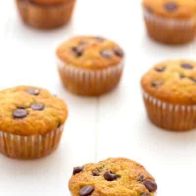 banana chocolate chip muffins