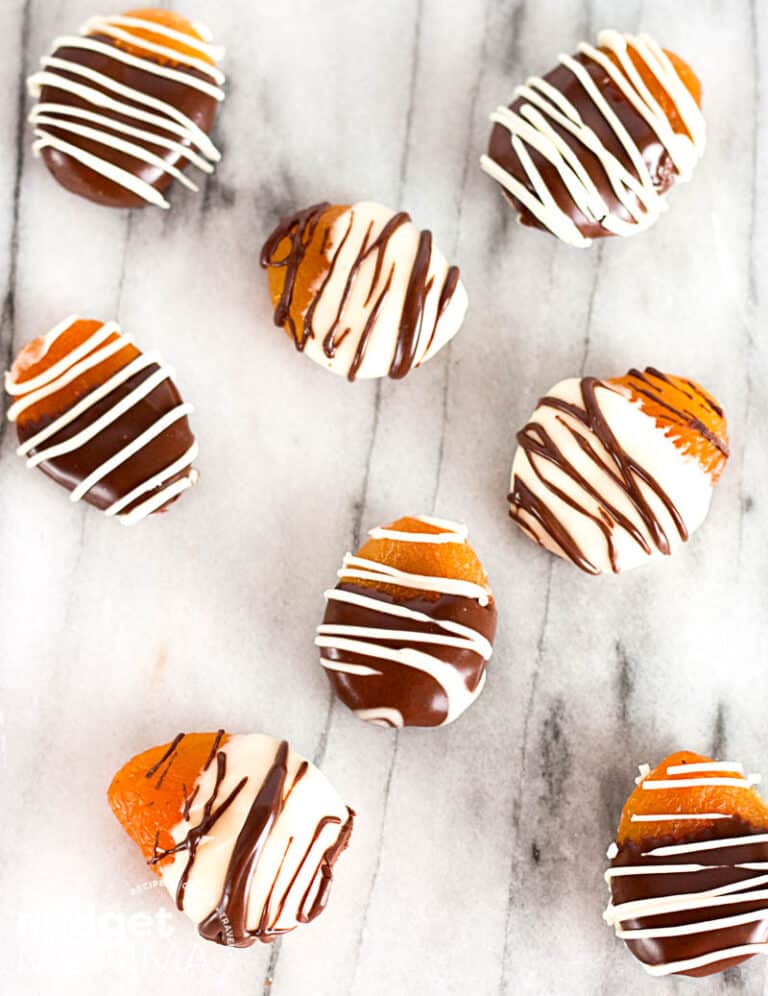 Chocolate Covered Dried Apricots • MidgetMomma