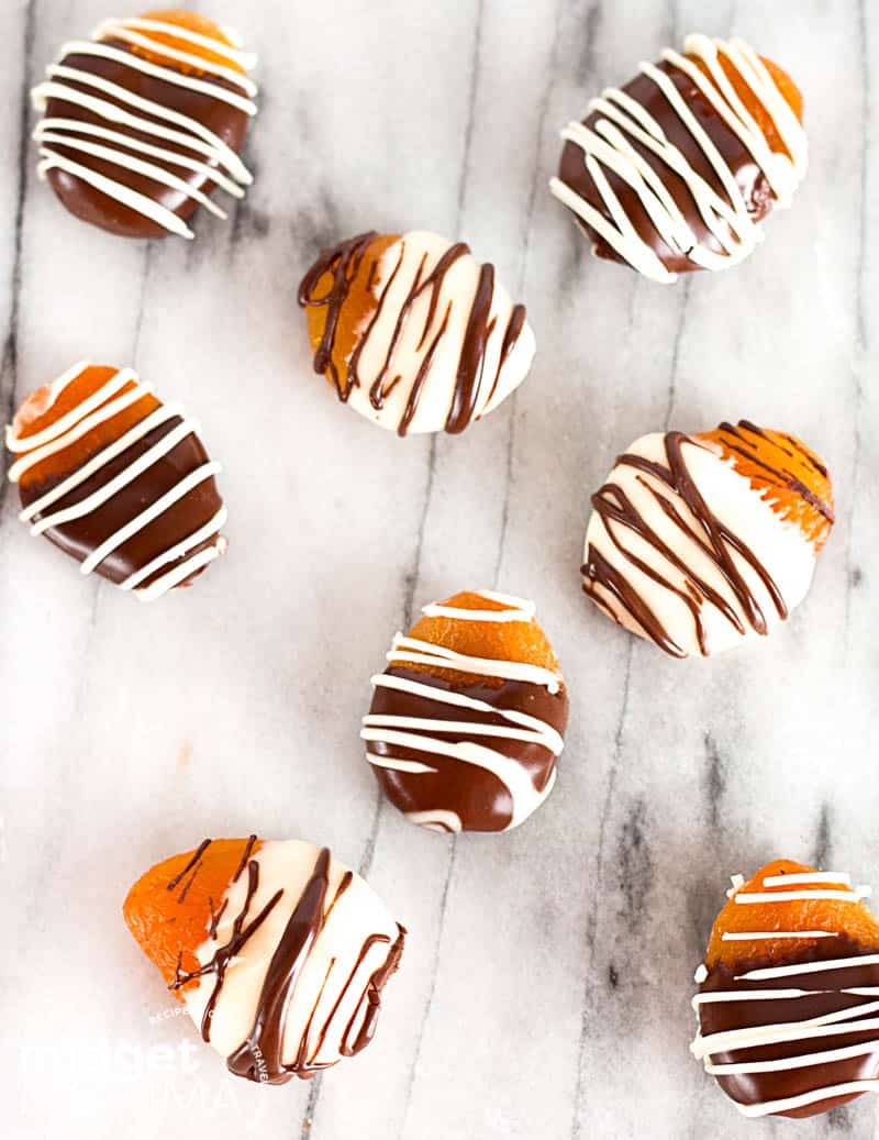 Chocolate Covered Dried Apricots