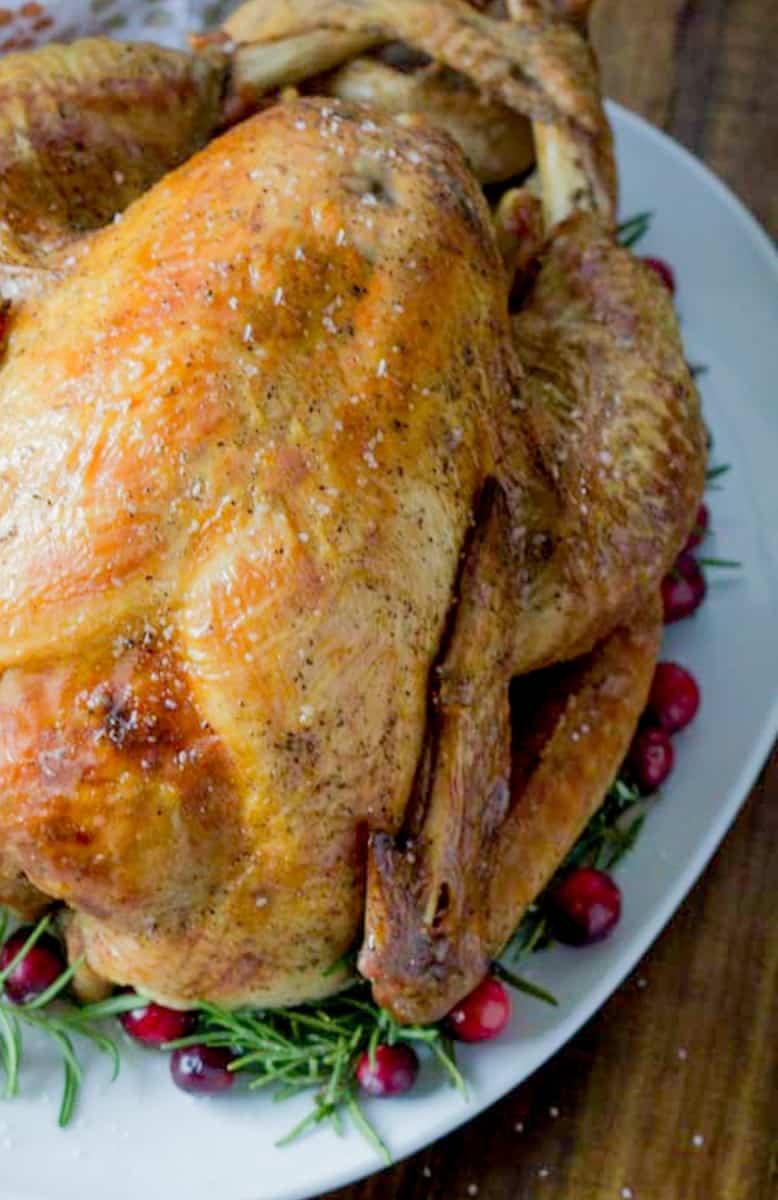 Brown Sugar and Salt Dry Brine Turkey Recipe • MidgetMomma