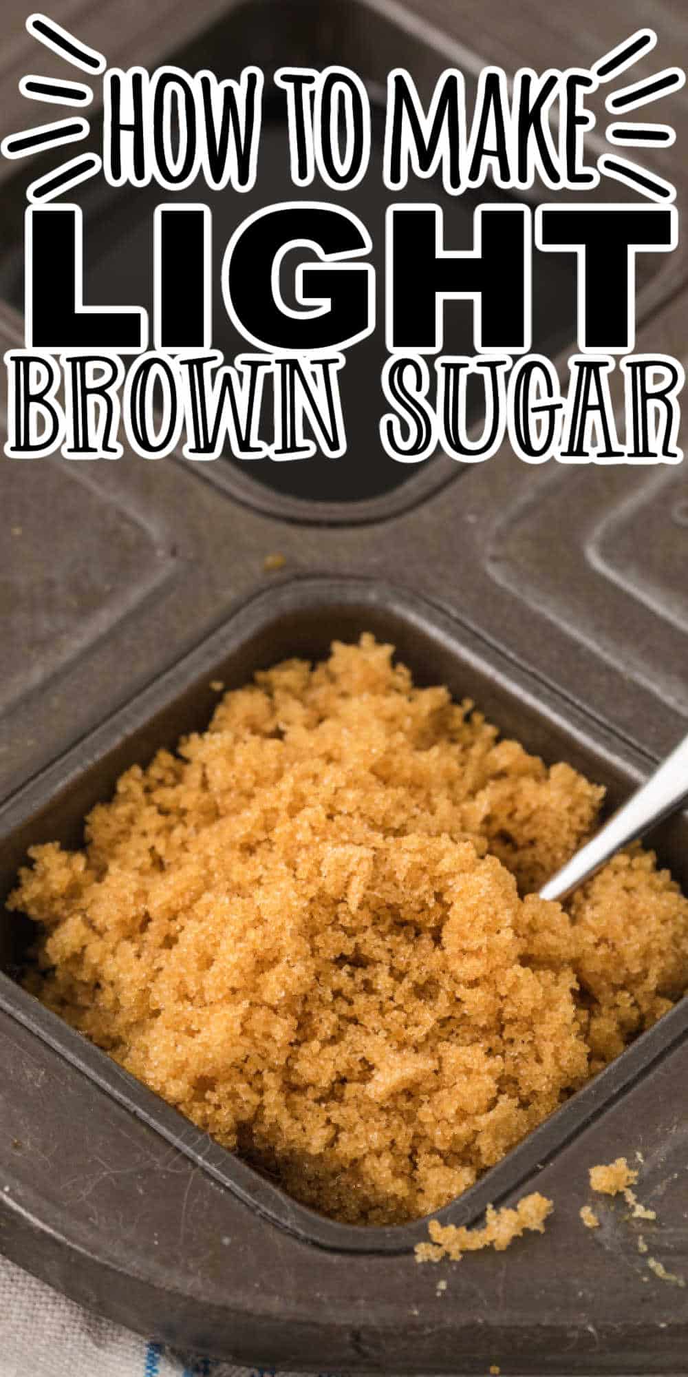 How to Make Brown Sugar (Light Brown Sugar and Dark Brown Sugar)