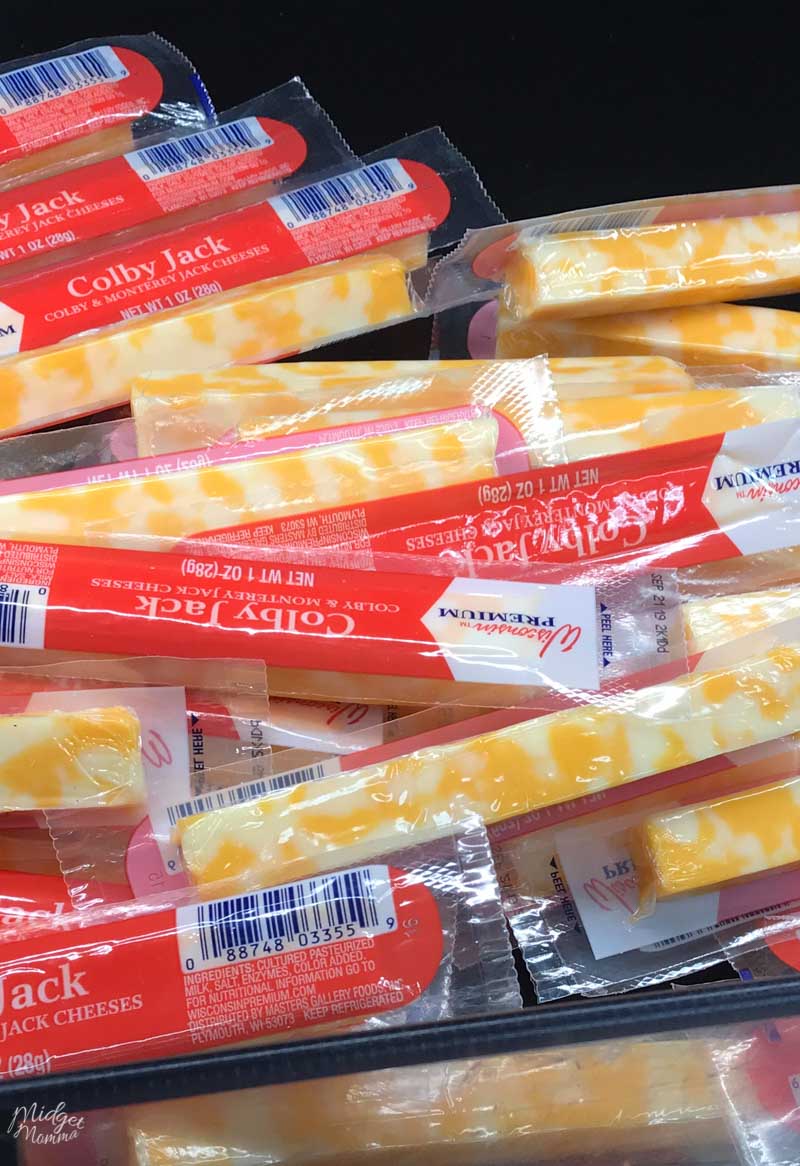 Keto Gas Station Snacks - cheese sticks