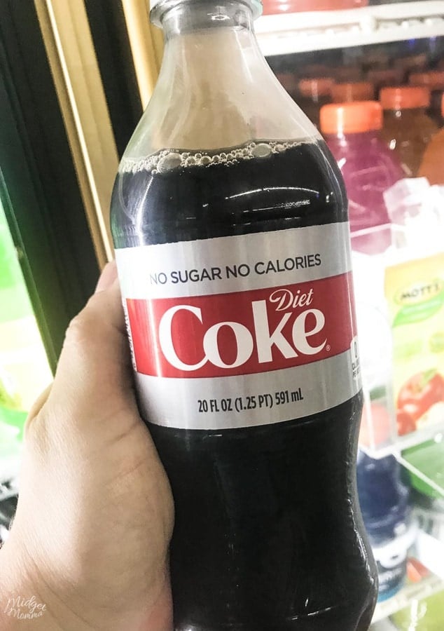 Keto drinks- Diet Coke