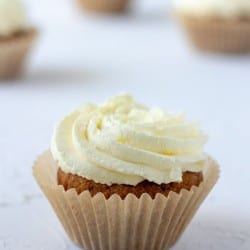 low carb salted caramel cupcakes