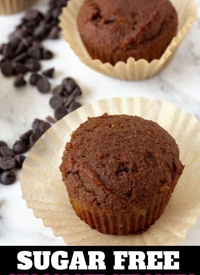 low carb sugar free chocolate cupcakes