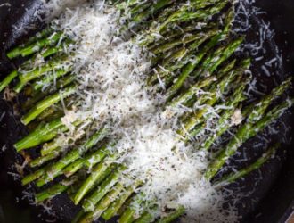 baked parmesan asparagus
