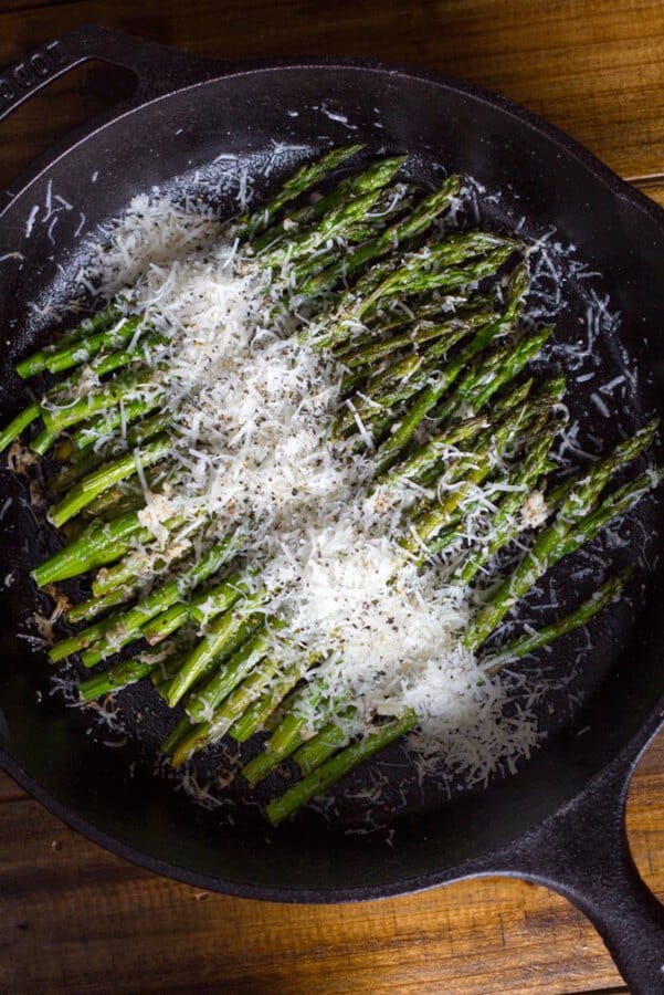 baked parmesan asparagus