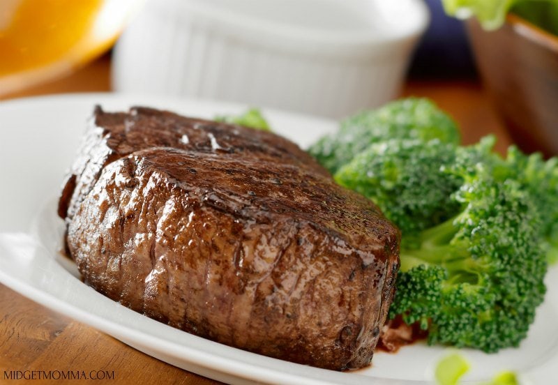 Keto Steak Dinner with Broccoli
