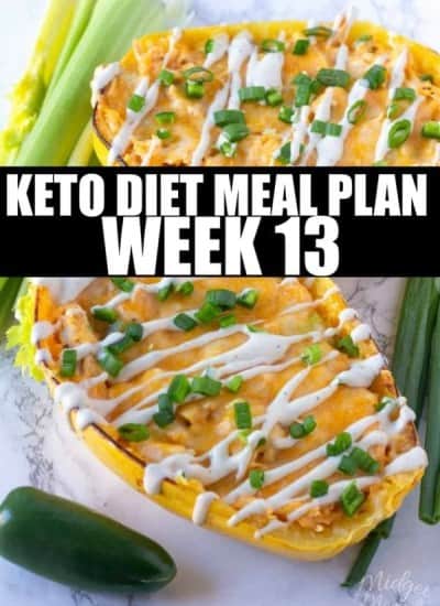 week 13 keto diet meal plan