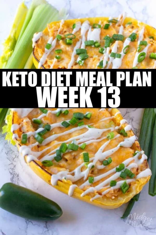 week 13 keto diet meal plan