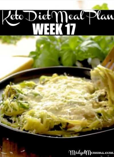 Easy Keto Diet meal plan week 17