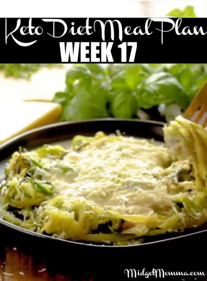 Easy Keto Diet meal plan week 17