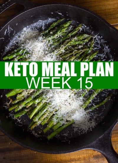 Keto Meal Plan week 15