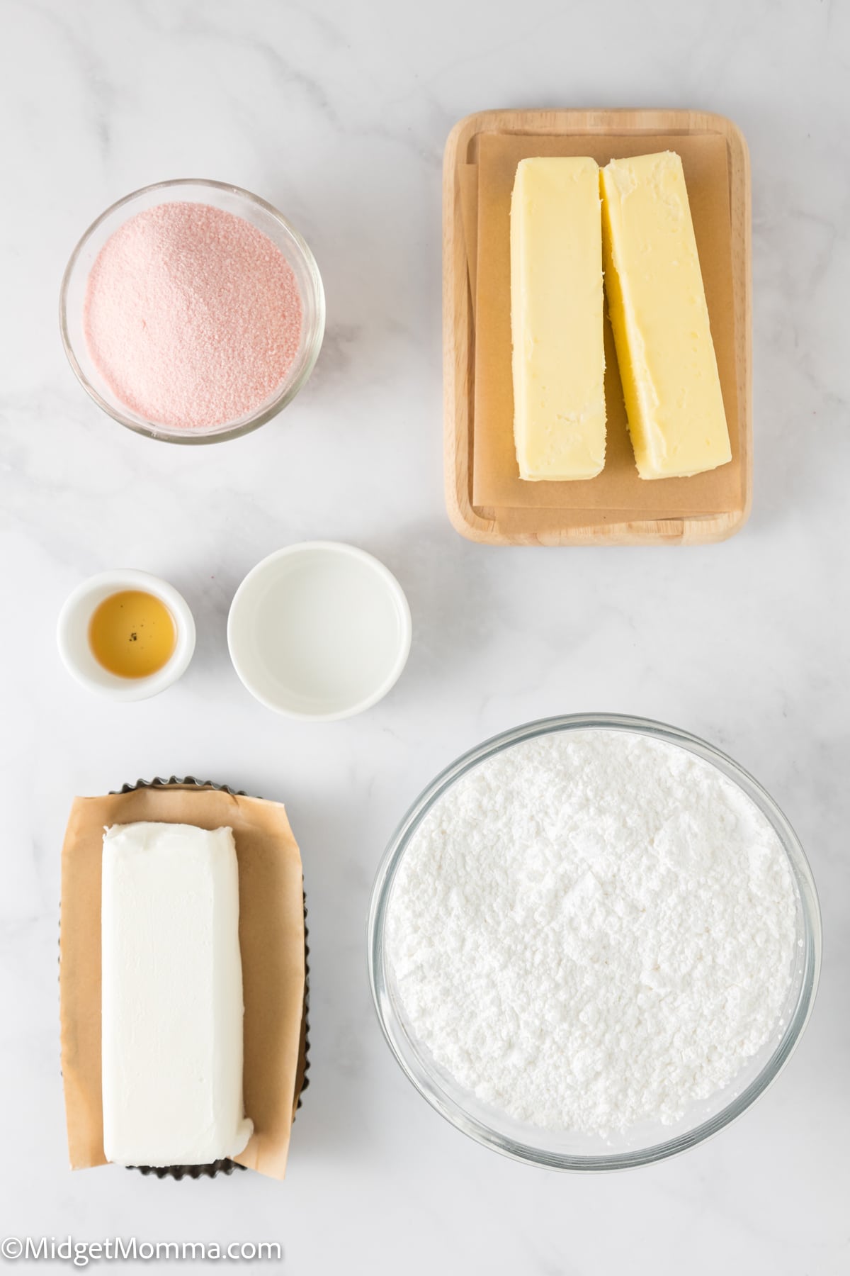 Pink Lemonade buttercream frosting recipe ingredients 