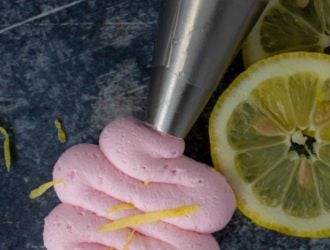 pink lemonade buttercream