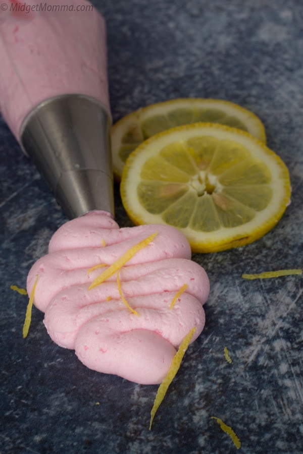 pink lemonade buttercream