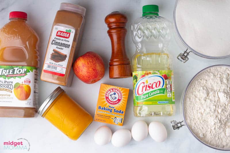 pumpkin apple bread ingredients