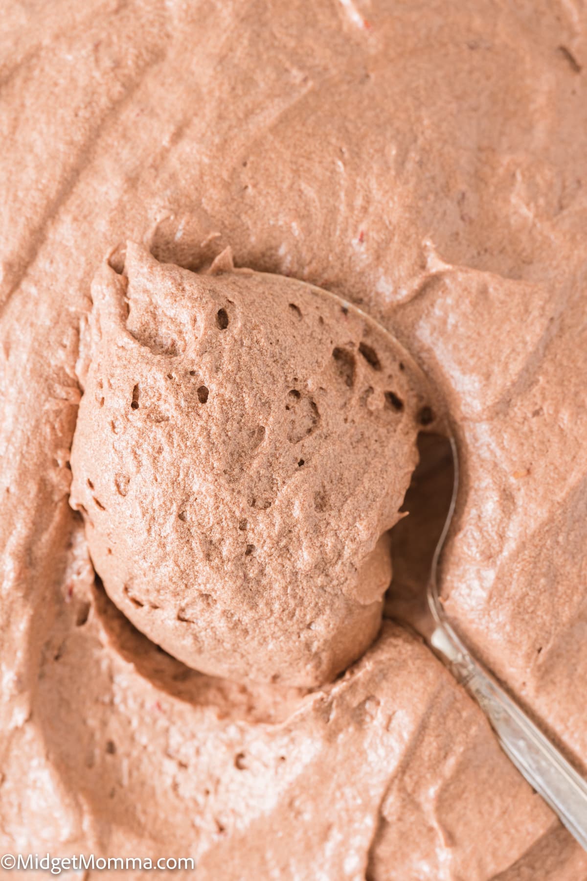 spoonful of Chocolate Raspberry buttercream Frosting