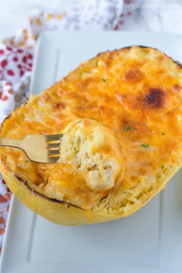 Spaghetti Squash Au Gratin