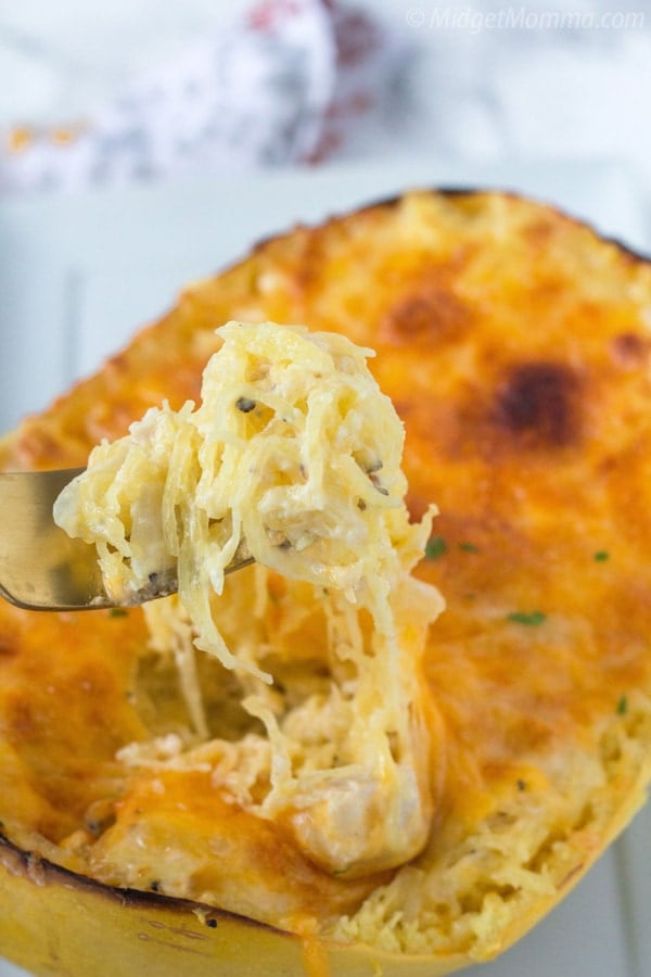 Spaghetti Squash Au Gratin