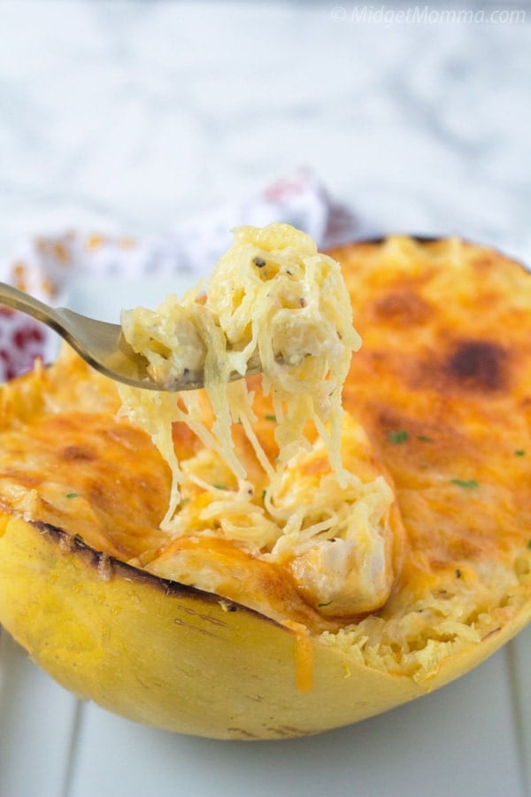 Spaghetti Squash Au Gratin