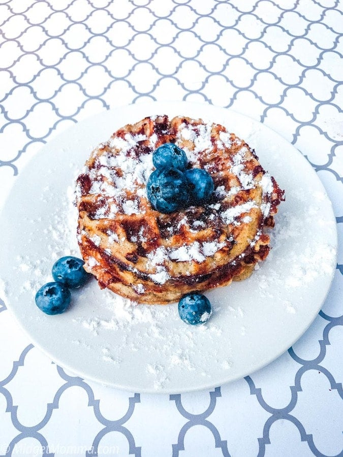 Keto Blueberry Chaffle Recipe