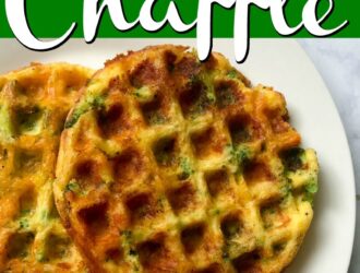 Broccoli and Cheese Chaffle