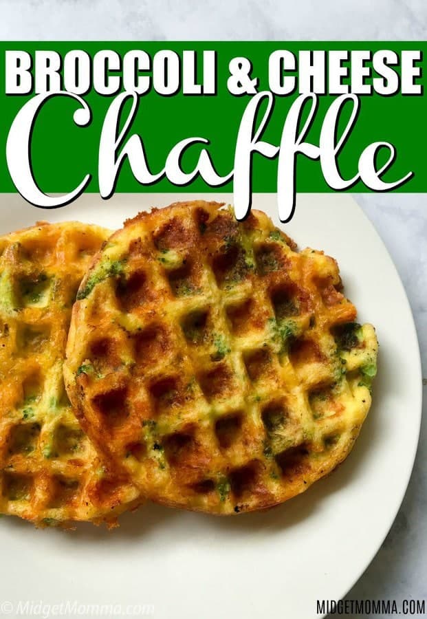 Broccoli and Cheese Chaffle