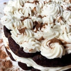 Chocolate Chaffle Cake