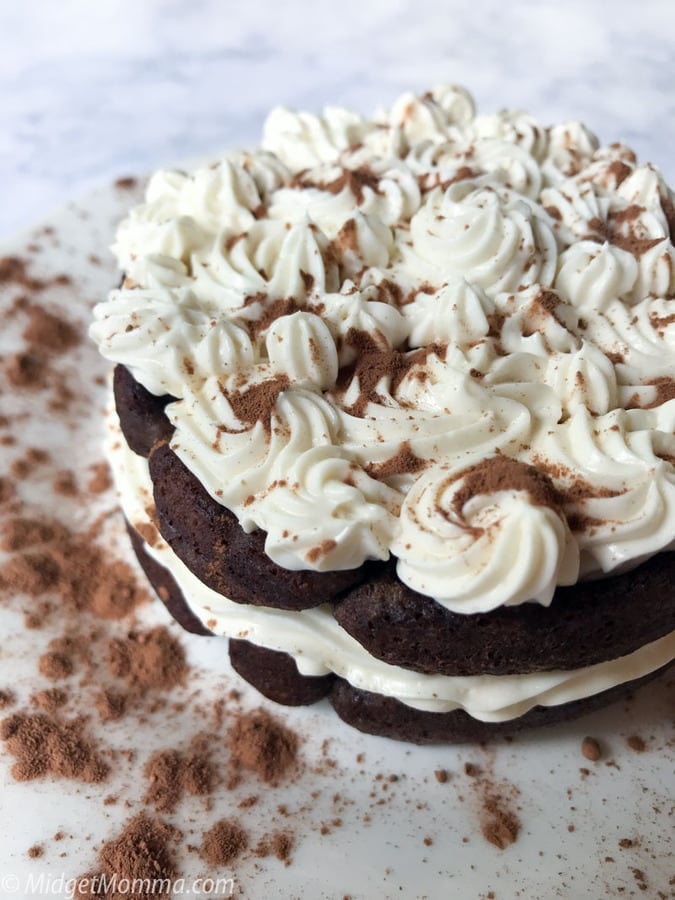 Chocolate Chaffle Cake