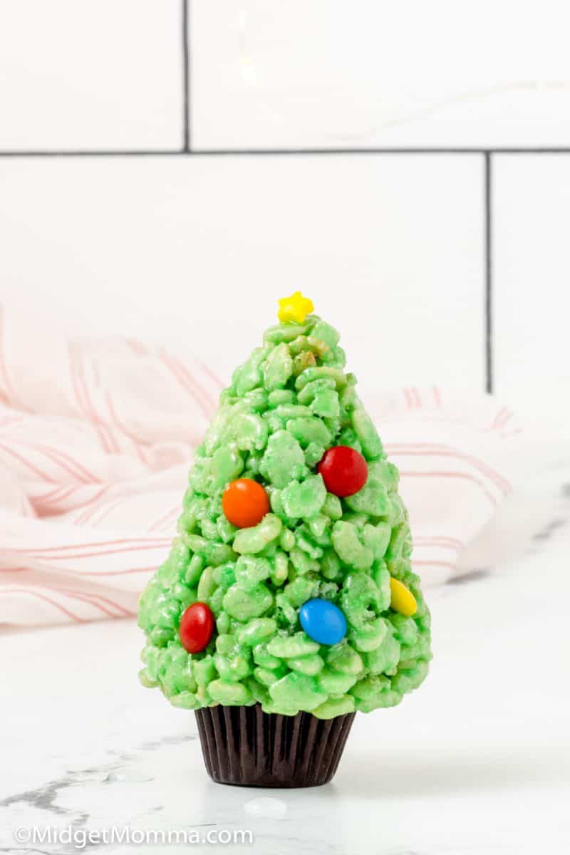 Christmas tree Rice Krispie Treats