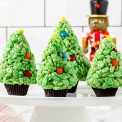 Christmas Tree Rice Krispie Treats