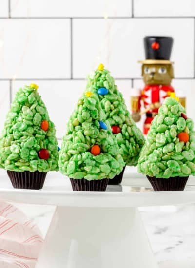 Christmas Tree Rice Krispie Treats