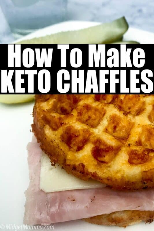 The BEST Easy Keto Chaffle Recipe • MidgetMomma