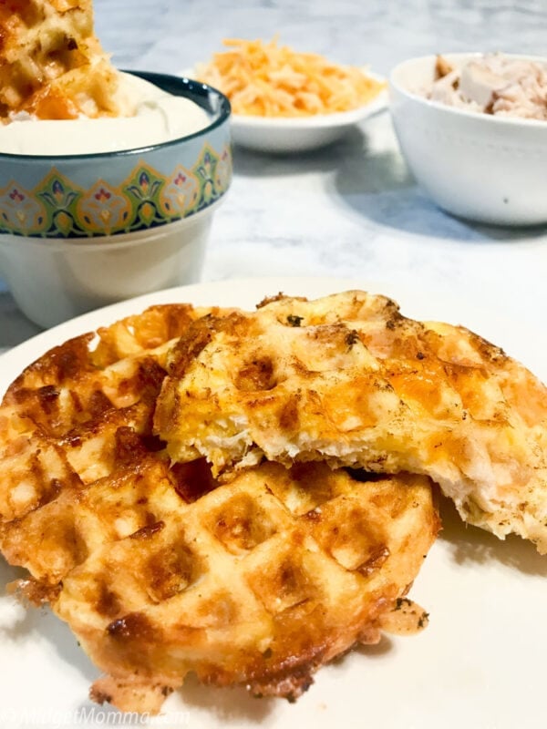 Chicken-Stuffed Waffles Recipe 