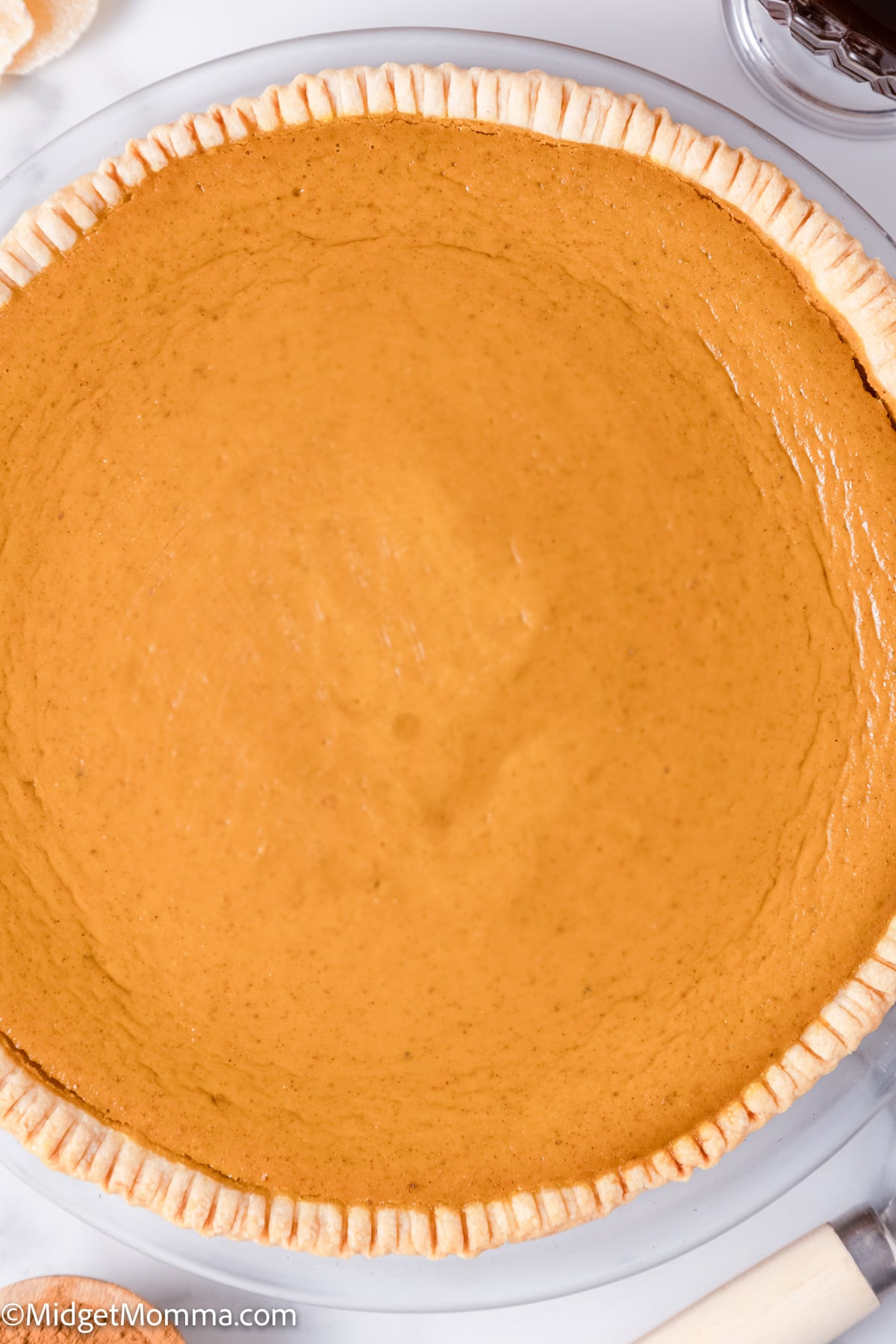 Close up photo of Maple Pumpkin Pie Recipe