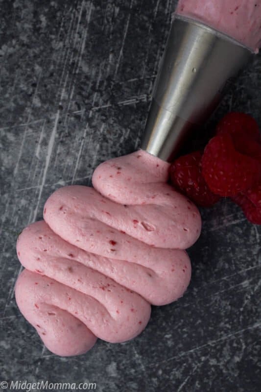 Raspberry buttercream frosting recipe