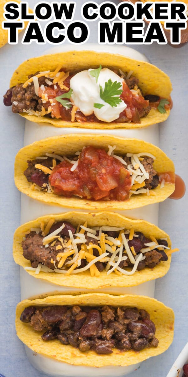 How to Make Crockpot Taco Meat Recipe • MidgetMomma