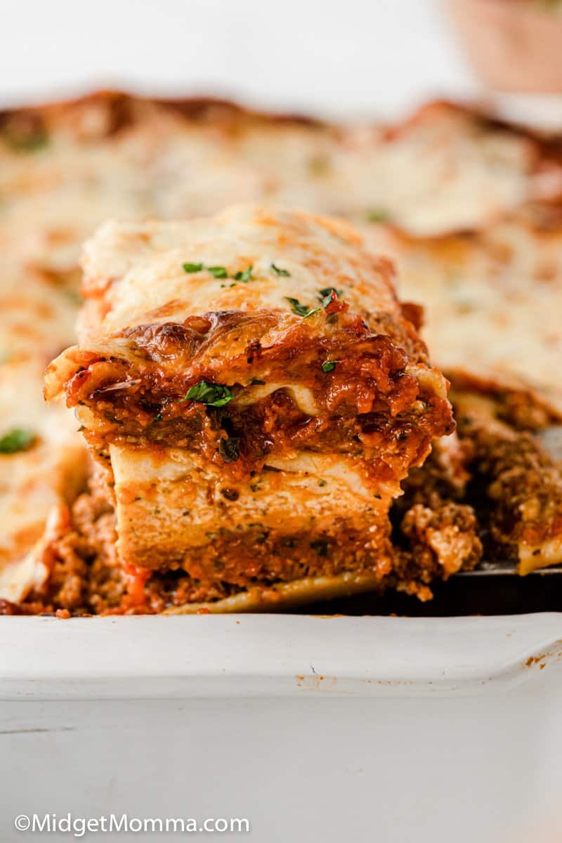 The BEST Homemade Lasagna Recipe