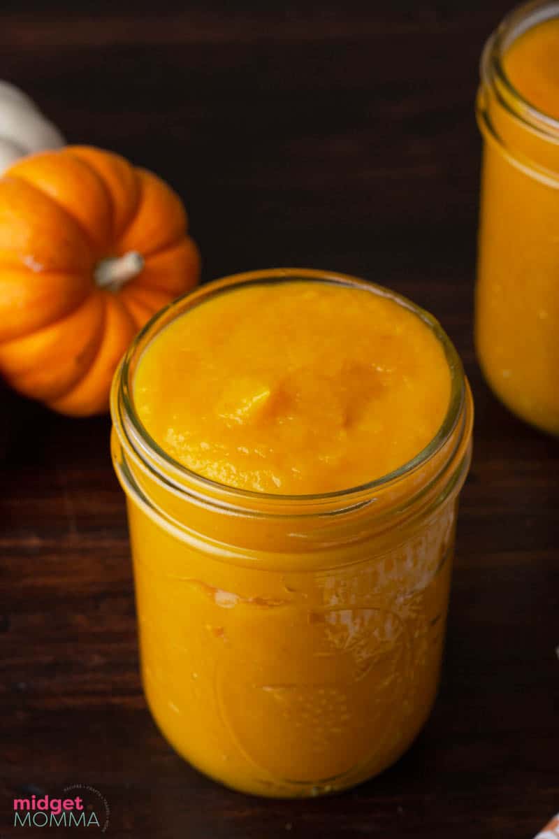 homemade pumpkin puree