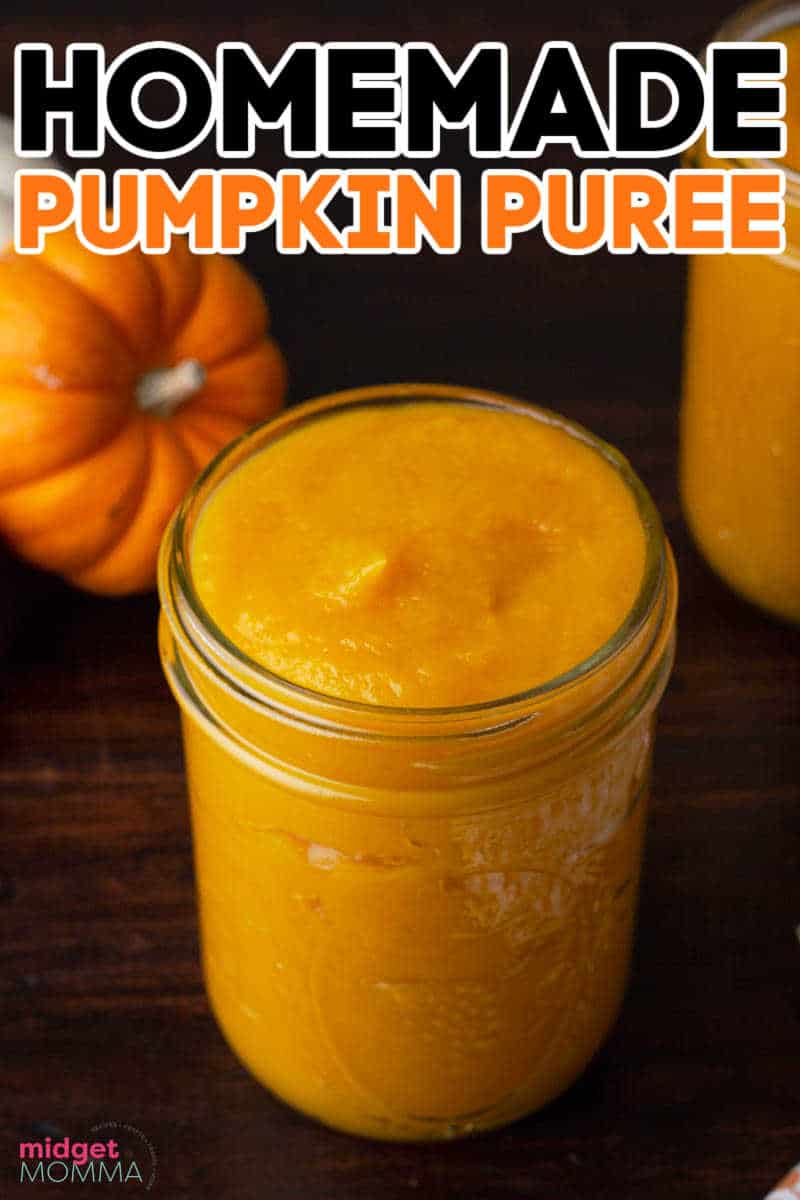 homemade pumpkin puree