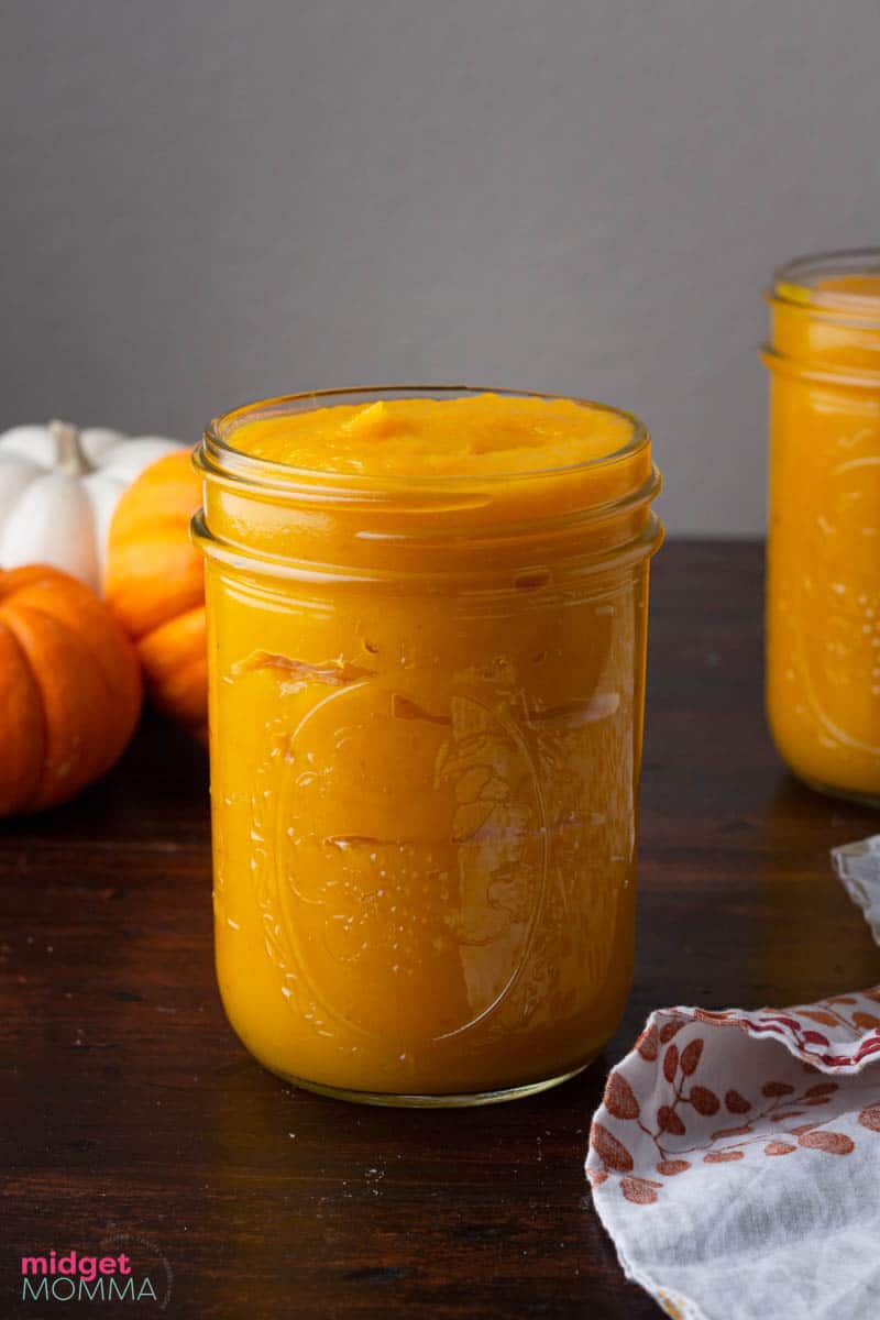 homemade pumpkin puree