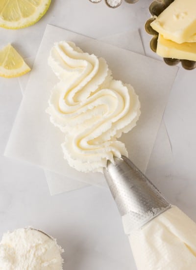 lemon buttercream frosting recipe